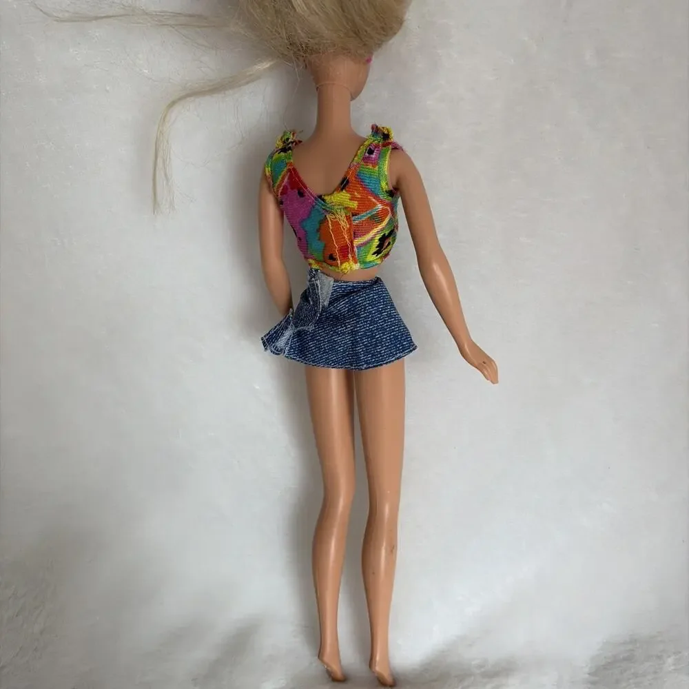 1999 Sit 'N Style Barbie Redressed Mattel Fashion Doll Vintage 90s‎